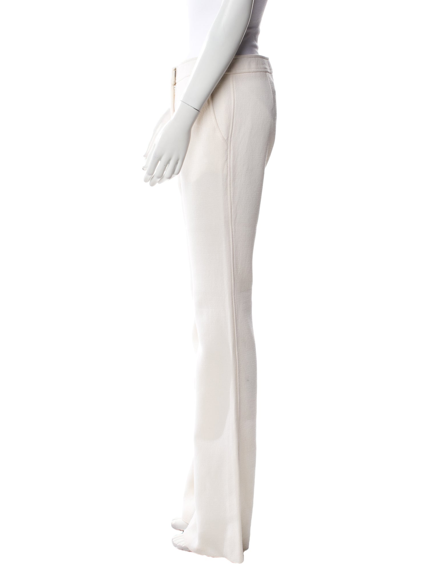 Emilio Pucci Virgin Wool Wide Leg Pants