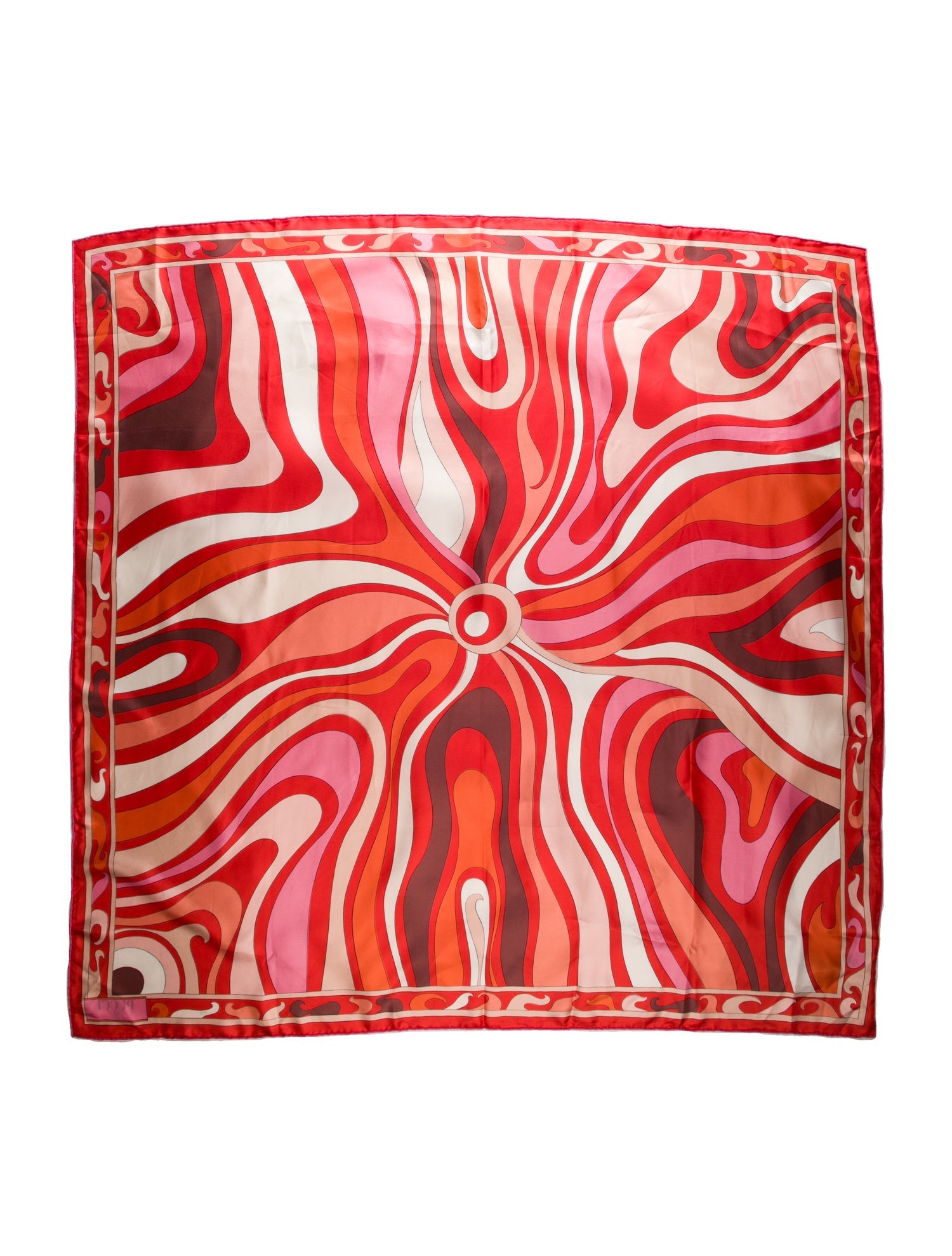 Emilio Pucci Silk Printed Scarf w/ Tags