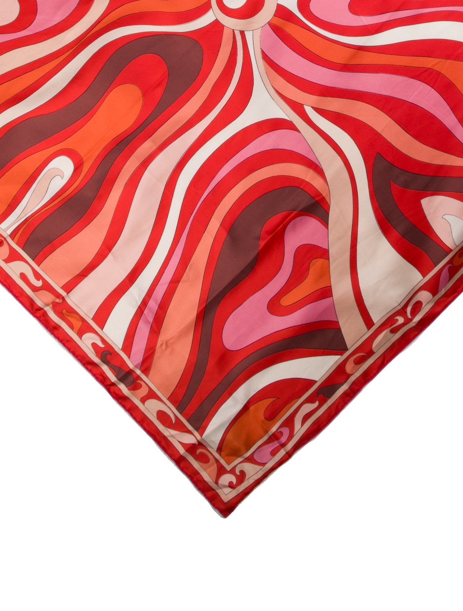 Emilio Pucci Silk Printed Scarf w/ Tags