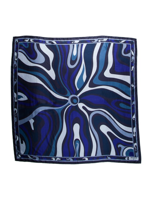 Emilio Pucci Silk Printed Scarf