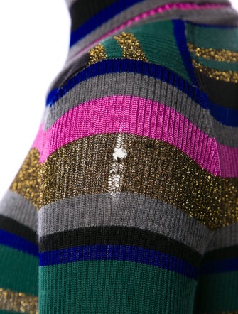 Emilio Pucci Striped Long Dress