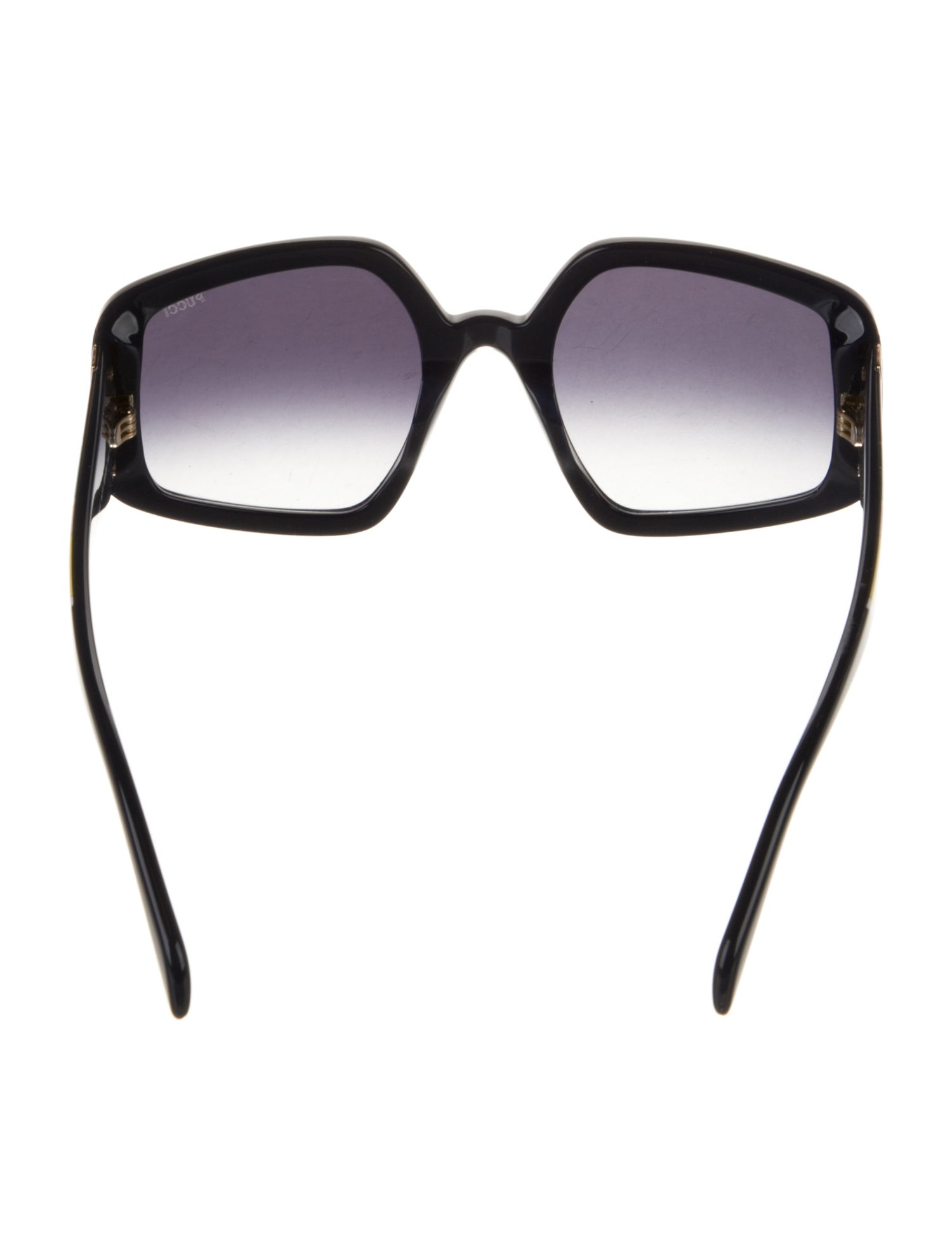 Emilio Pucci Oversize Gradient Sunglasses