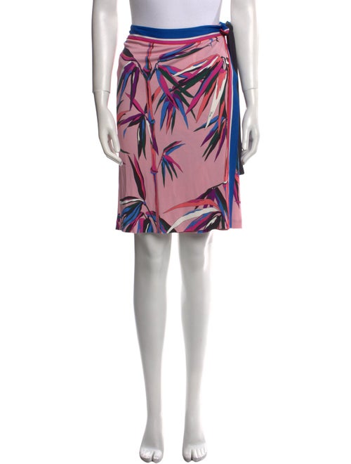 Emilio Pucci Printed Knee-Length Skirt
