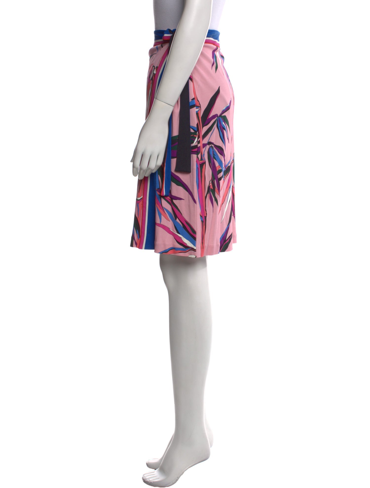 Emilio Pucci Printed Knee-Length Skirt