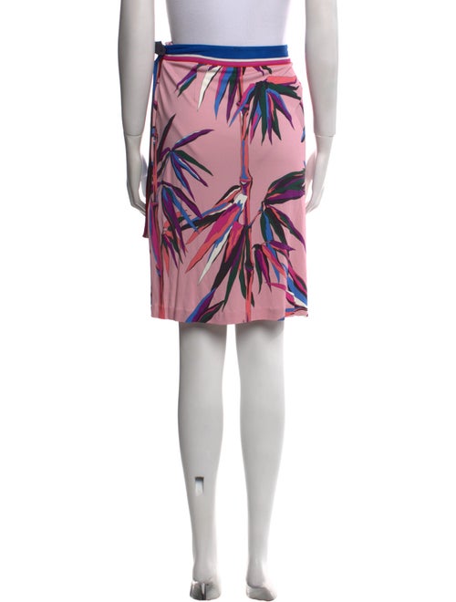 Emilio Pucci Printed Knee-Length Skirt