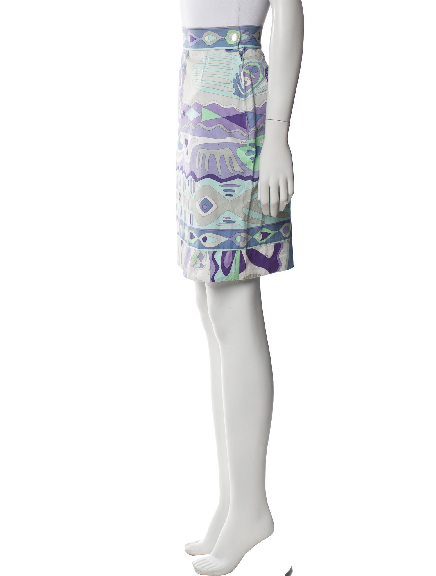 Emilio Pucci Vintage Knee-Length Skirt
