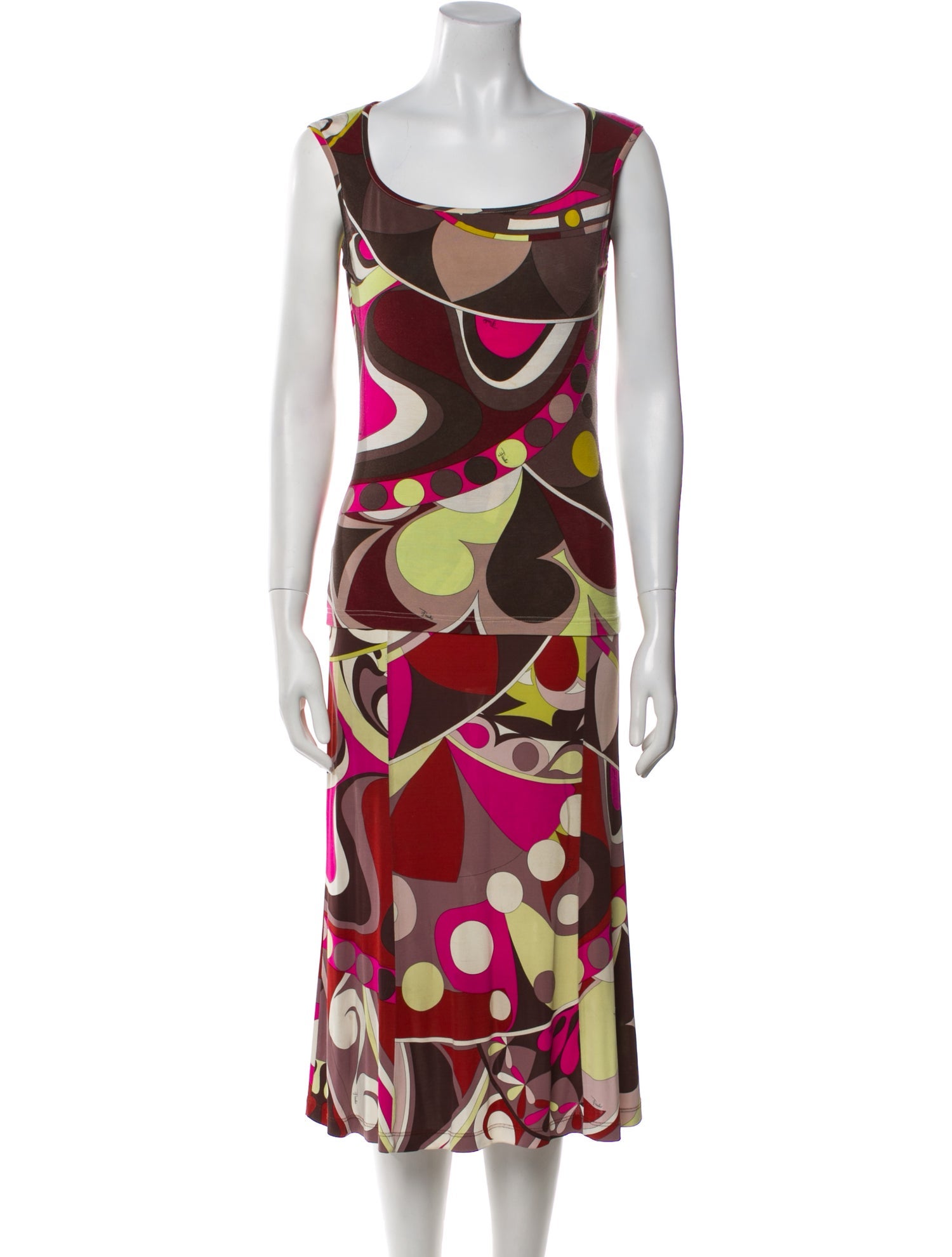 Emilio Pucci Vintage 2000's Skirt Set