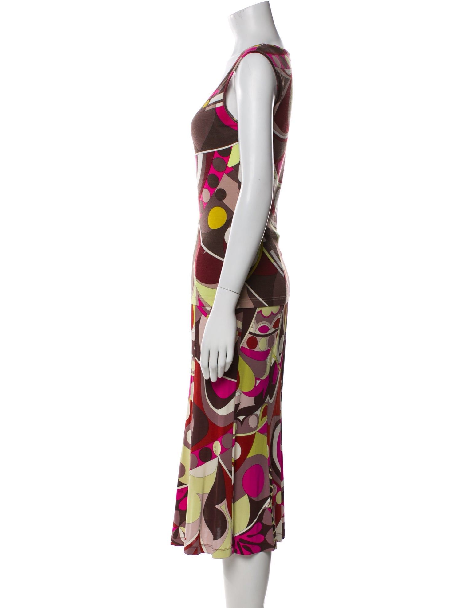 Emilio Pucci Vintage 2000's Skirt Set