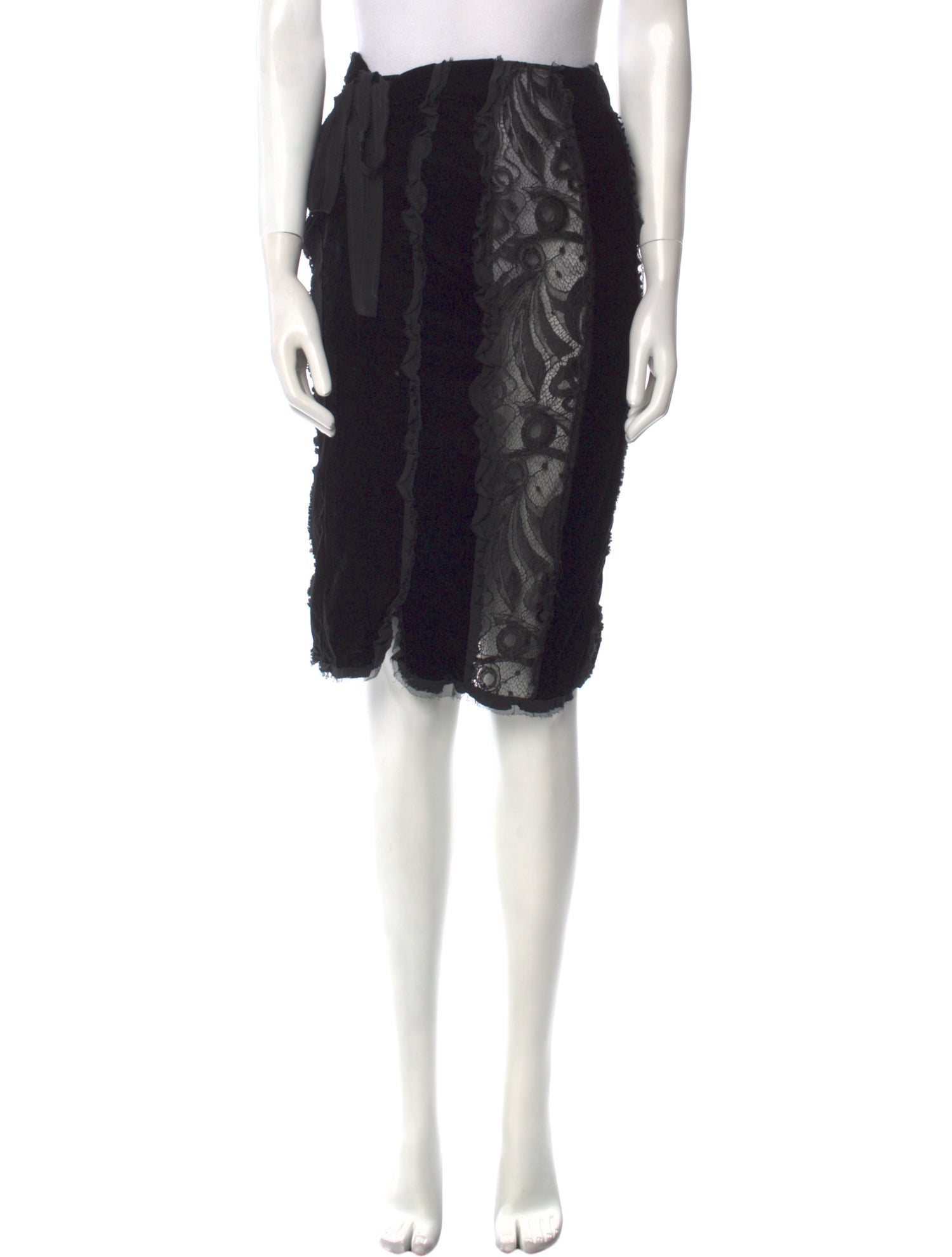 Emilio Pucci Lace Pattern Knee-Length Skirt