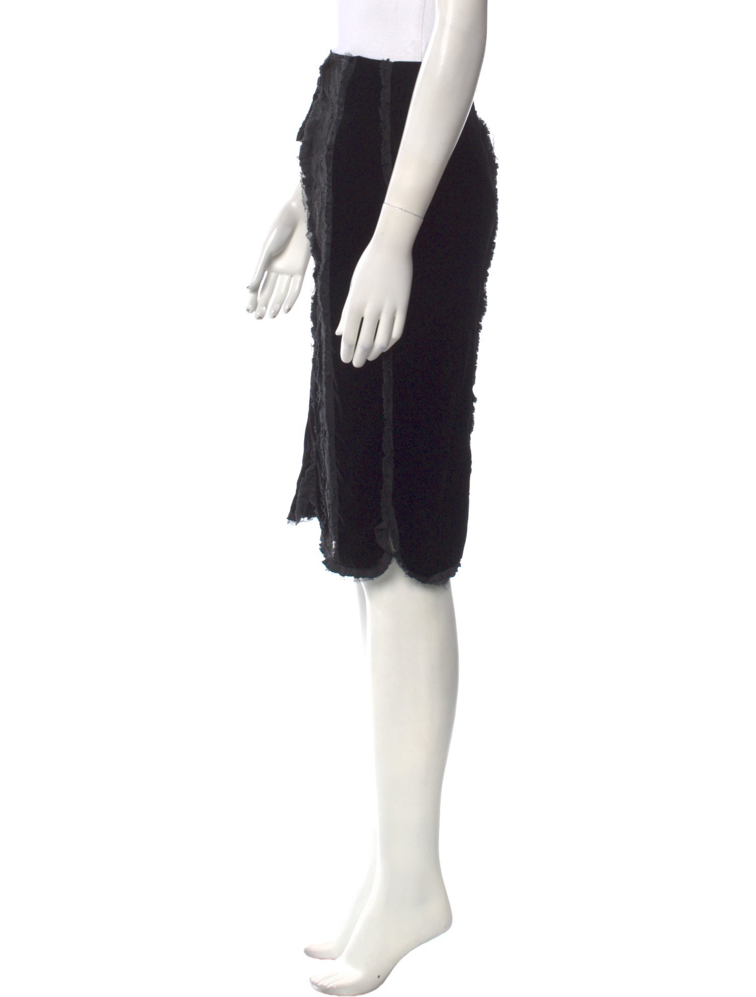 Emilio Pucci Lace Pattern Knee-Length Skirt