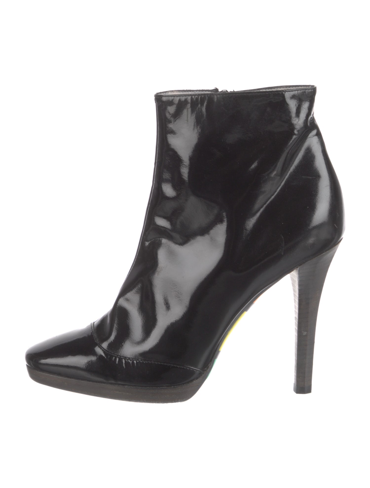 Emilio Pucci Patent Leather Boots