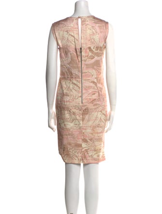 Emilio Pucci Printed Knee-Length Dress