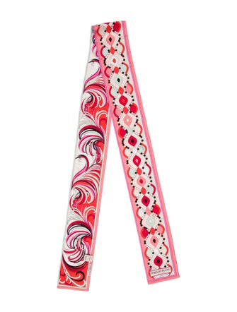Emilio Pucci Silk Printed Bandeau