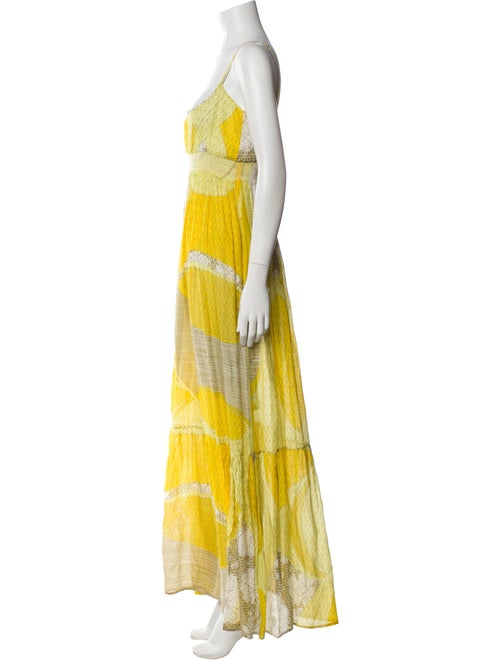 Emilio Pucci Printed Long Dress