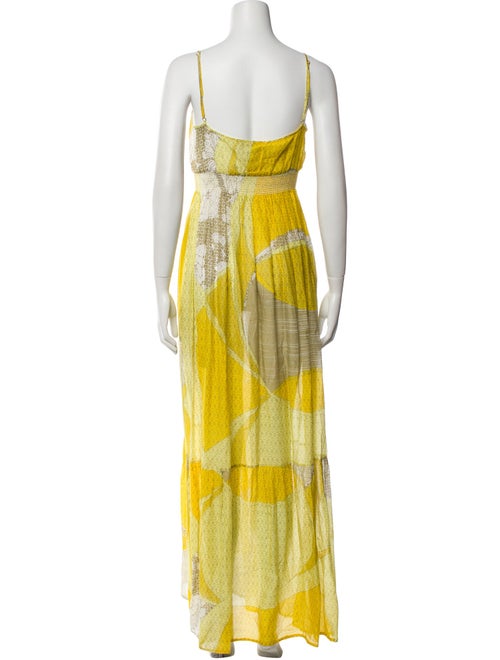 Emilio Pucci Printed Long Dress