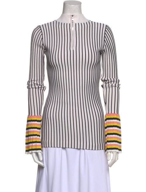 Emilio Pucci Striped Off-The-Shoulder Top