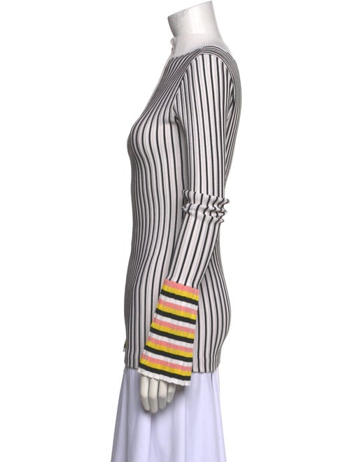 Emilio Pucci Striped Off-The-Shoulder Top