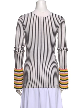 Emilio Pucci Striped Off-The-Shoulder Top