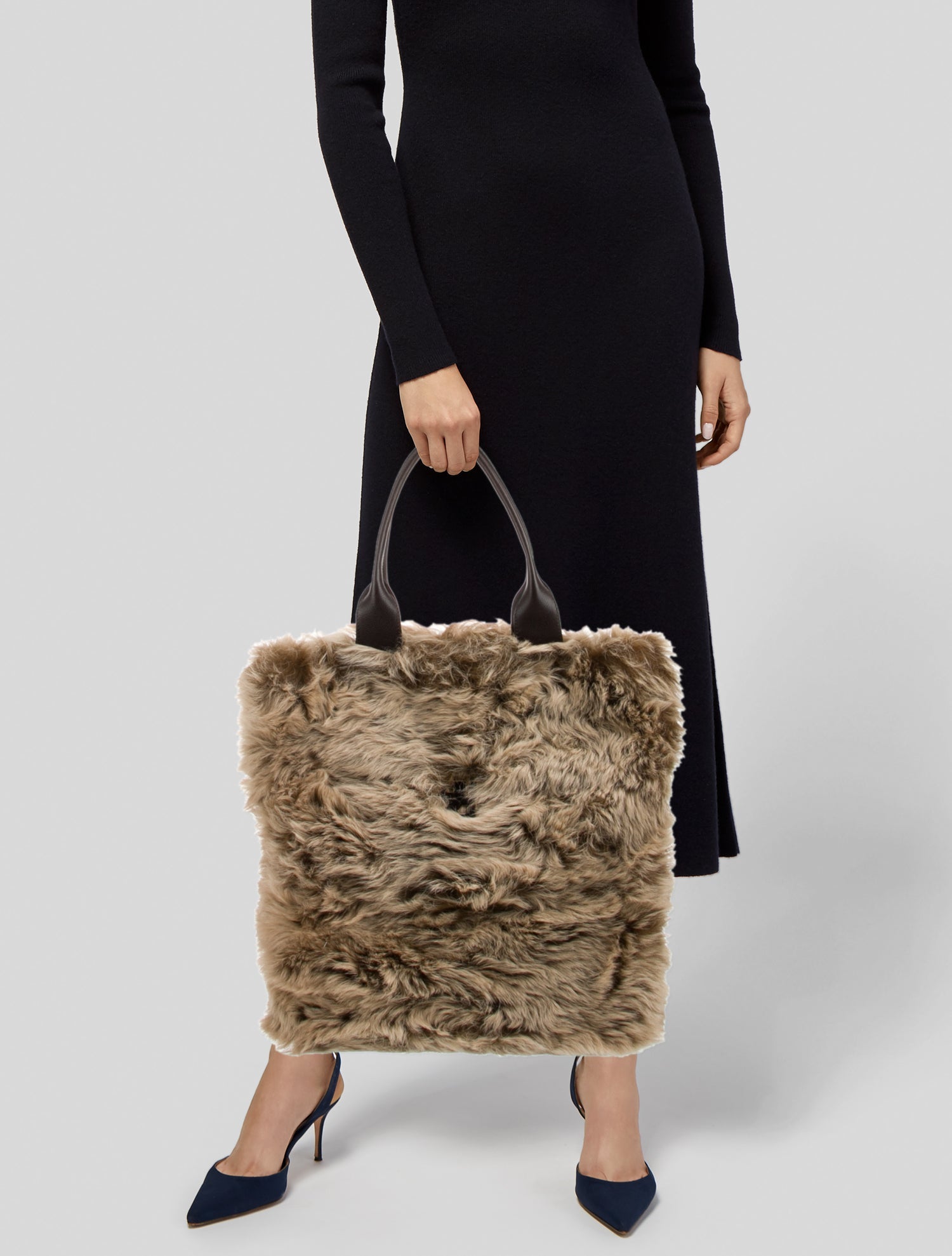 Emilio Pucci Fur Shoulder Bag