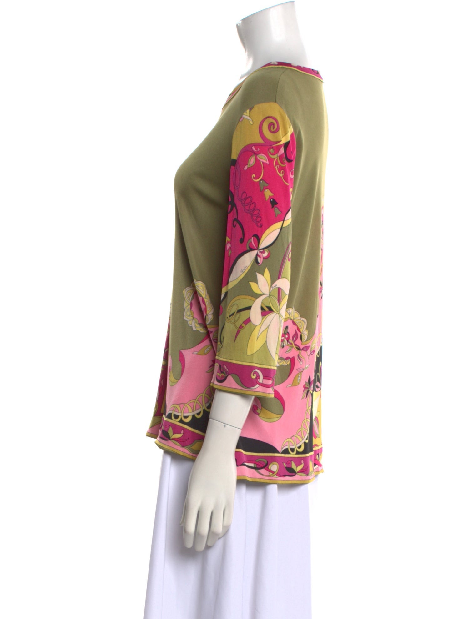 Emilio Pucci Vintage Late 1960's - Early 1970's Top