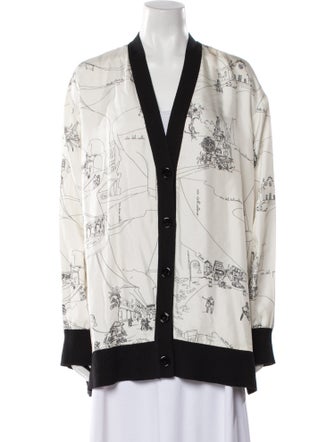 Emilio Pucci Silk Printed Jacket