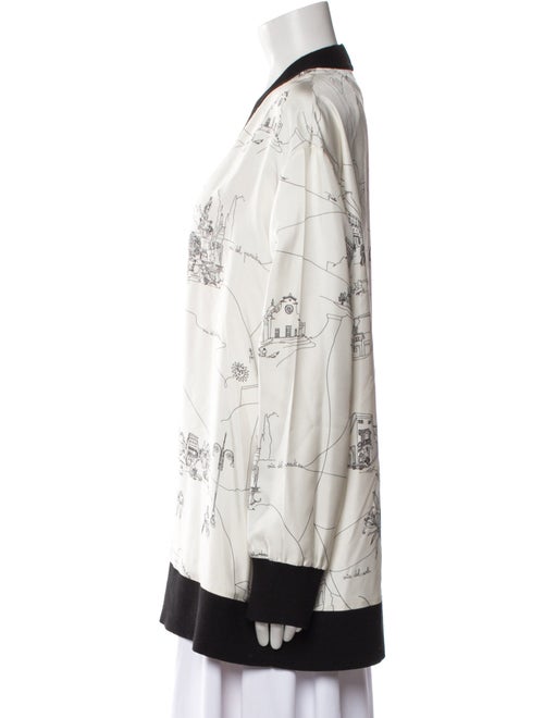 Emilio Pucci Silk Printed Jacket