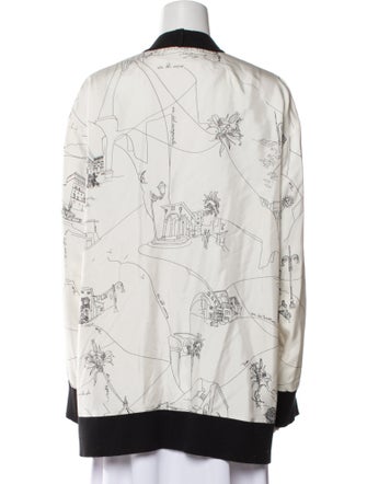 Emilio Pucci Silk Printed Jacket