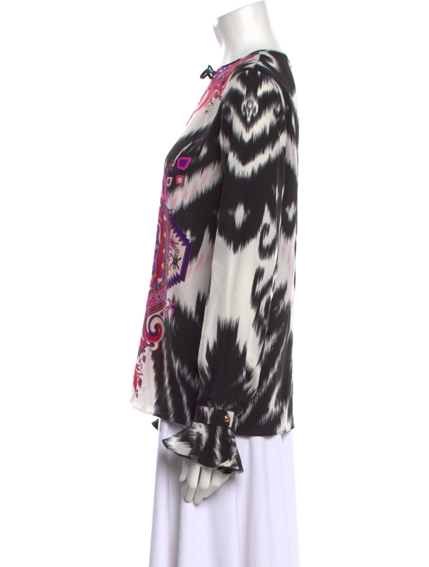 Emilio Pucci Silk Printed Blouse