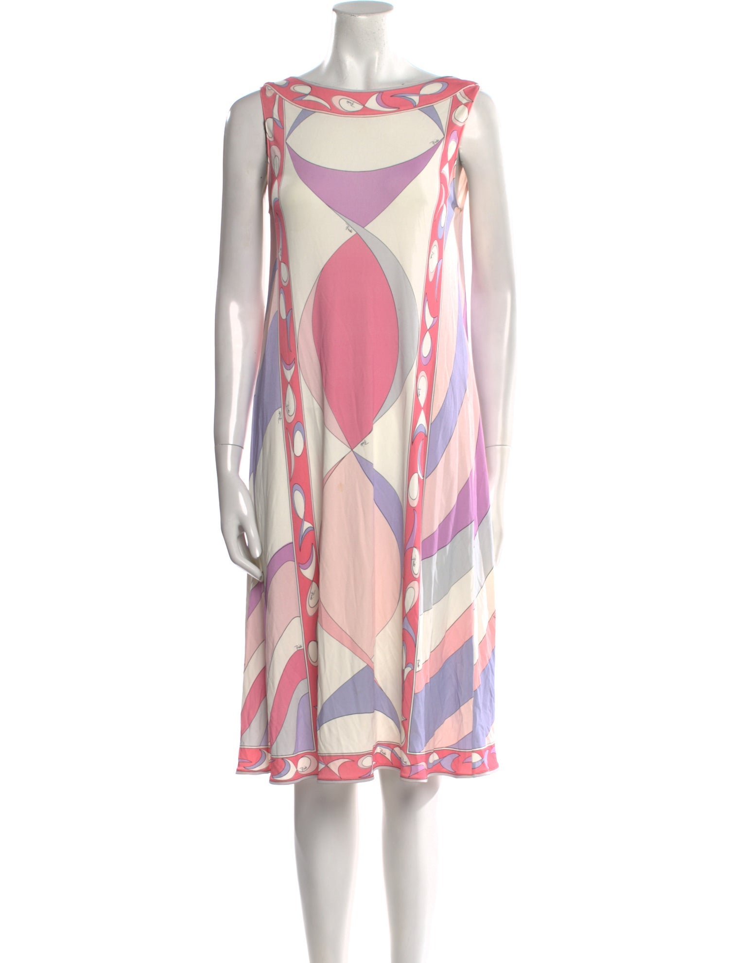 Emilio Pucci Printed Knee-Length Dress