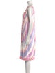 Emilio Pucci Printed Knee-Length Dress