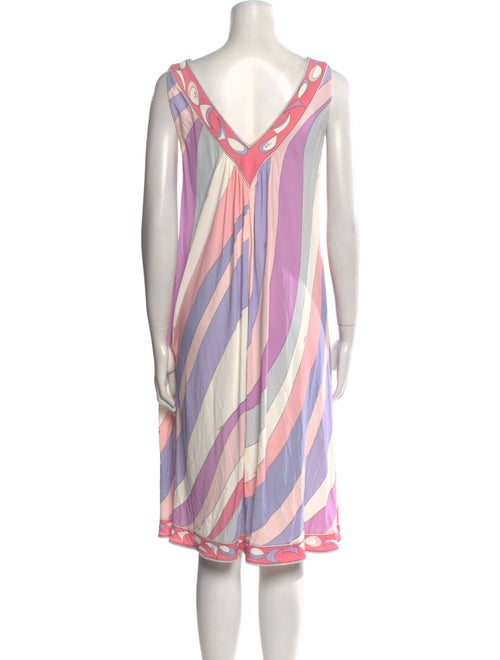 Emilio Pucci Printed Knee-Length Dress