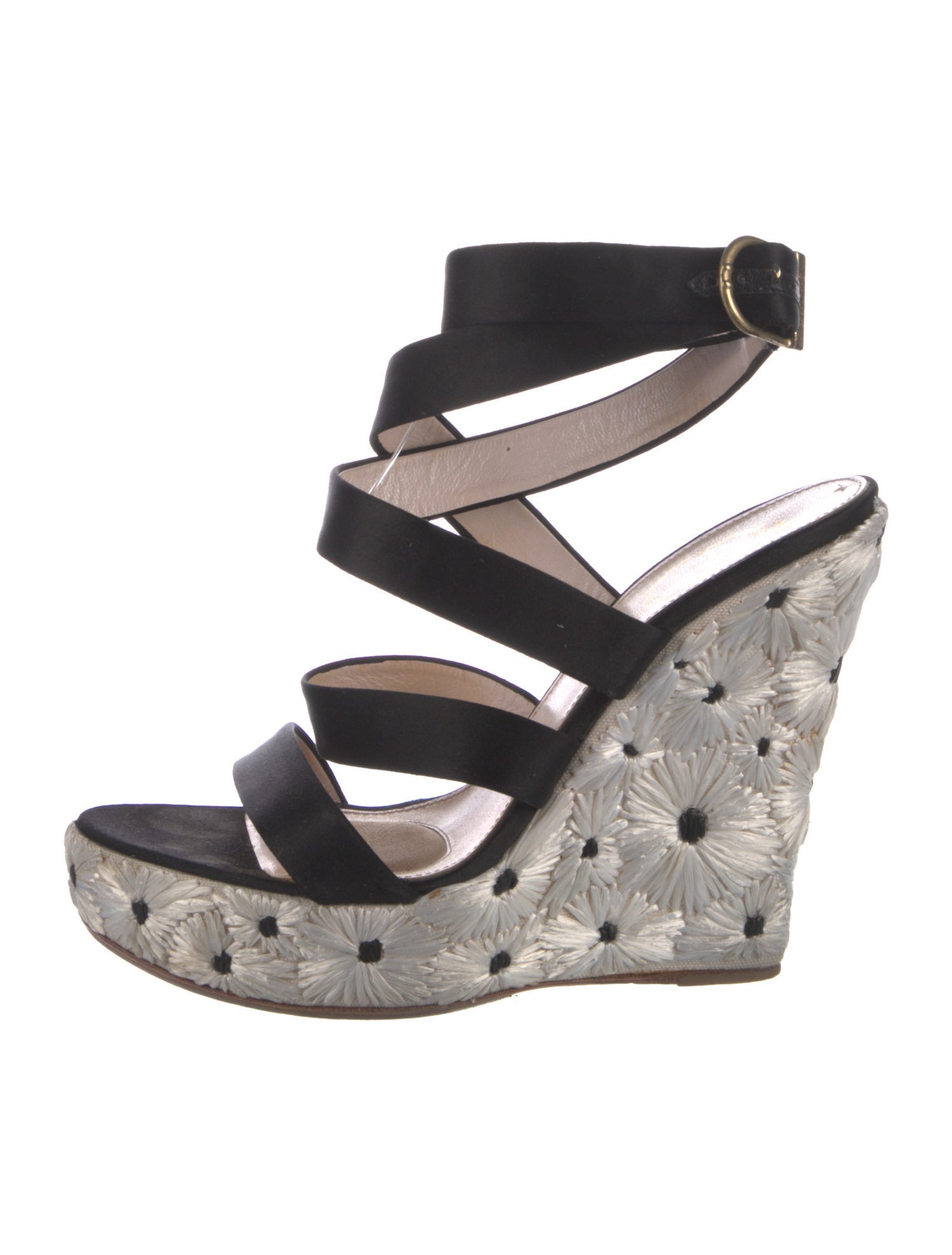 Emilio Pucci Leather Espadrilles