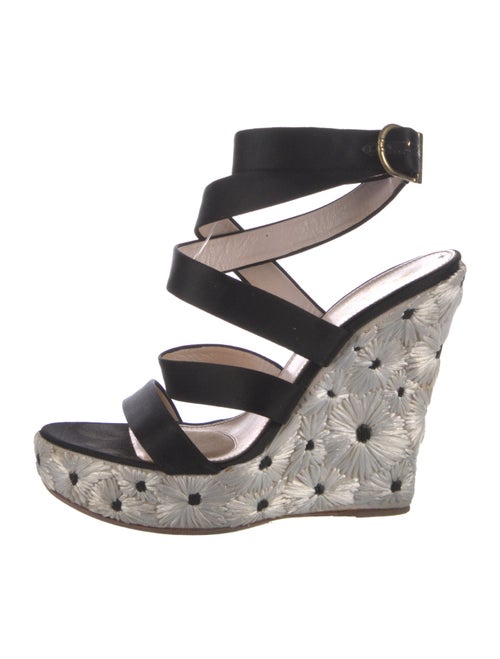 Emilio Pucci Leather Espadrilles