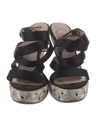 Emilio Pucci Leather Espadrilles