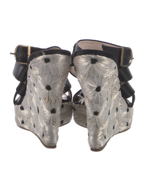 Emilio Pucci Leather Espadrilles