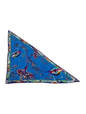 Emilio Pucci Silk Printed Scarf