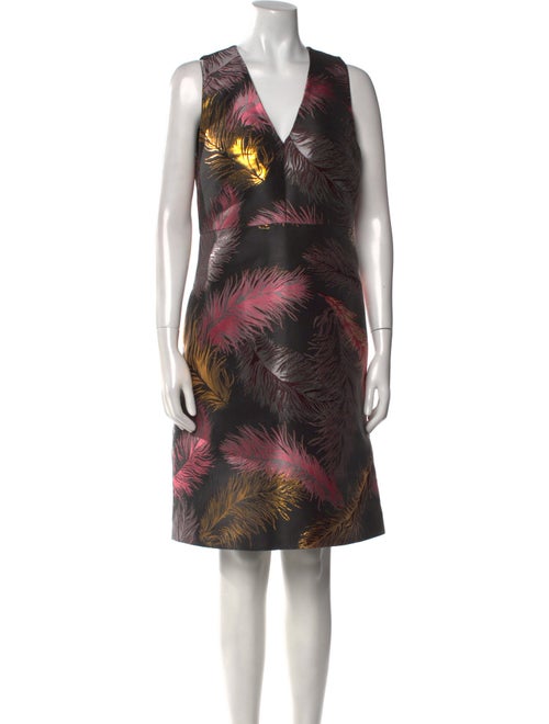 Emilio Pucci Printed Knee-Length Dress