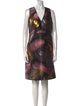 Emilio Pucci Printed Knee-Length Dress