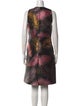 Emilio Pucci Printed Knee-Length Dress