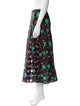 Emilio Pucci Floral Print Midi Length Skirt