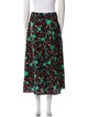 Emilio Pucci Floral Print Midi Length Skirt
