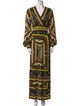 Emilio Pucci Printed Long Dress