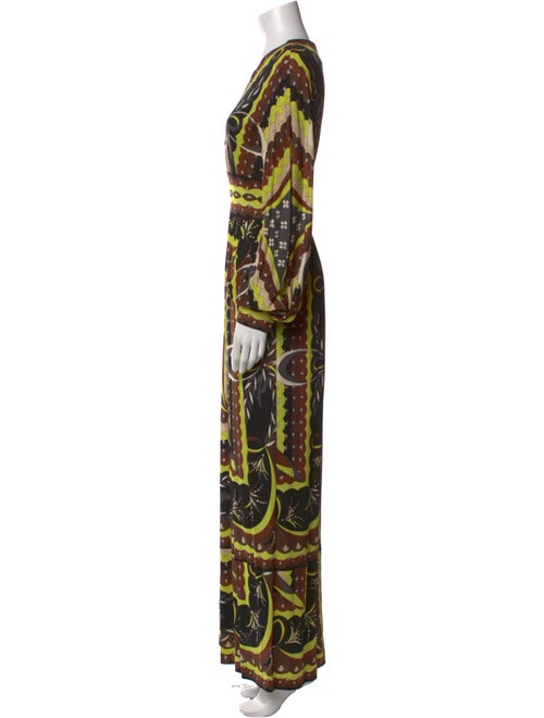 Emilio Pucci Printed Long Dress