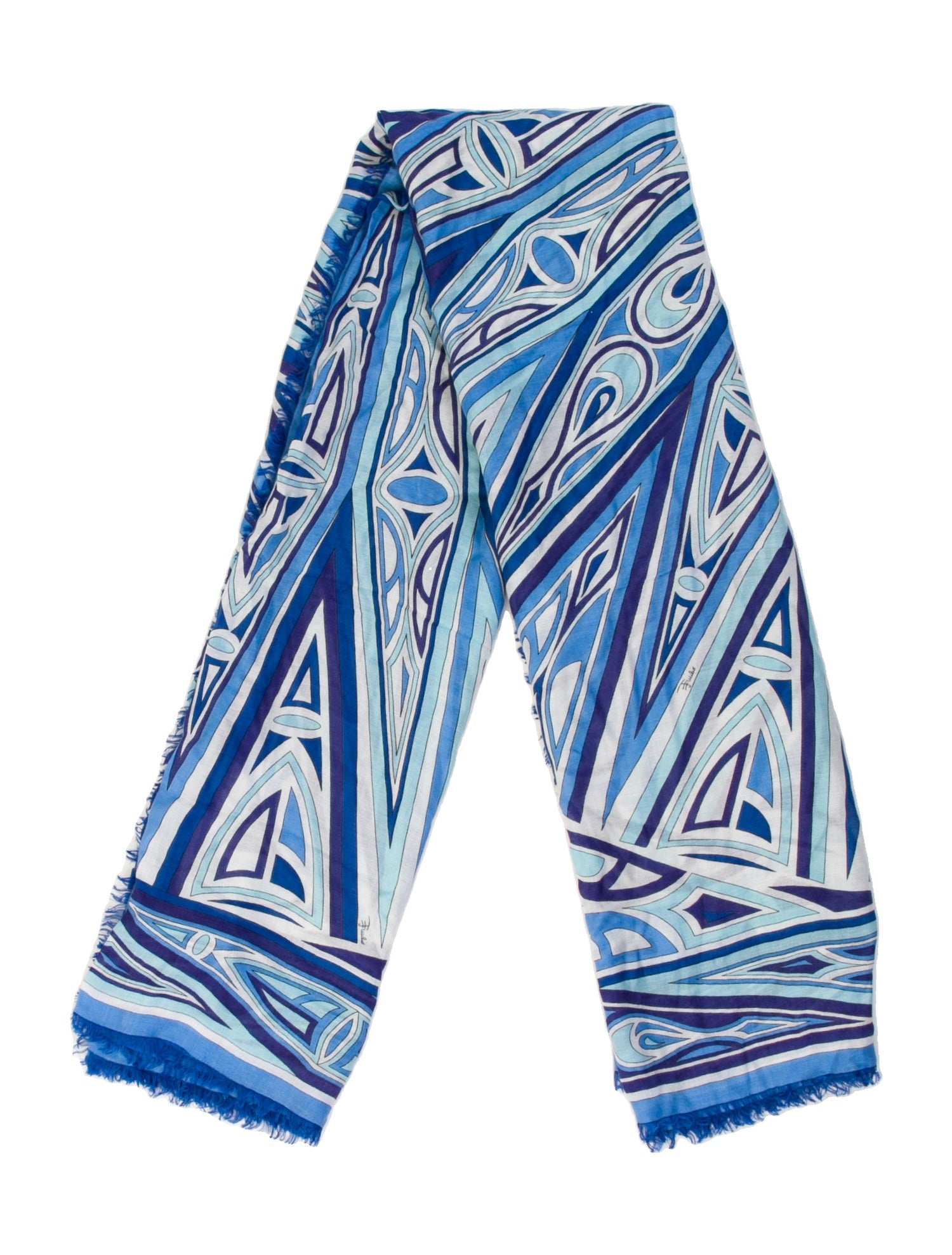 Emilio Pucci Cashmere Printed Scarf