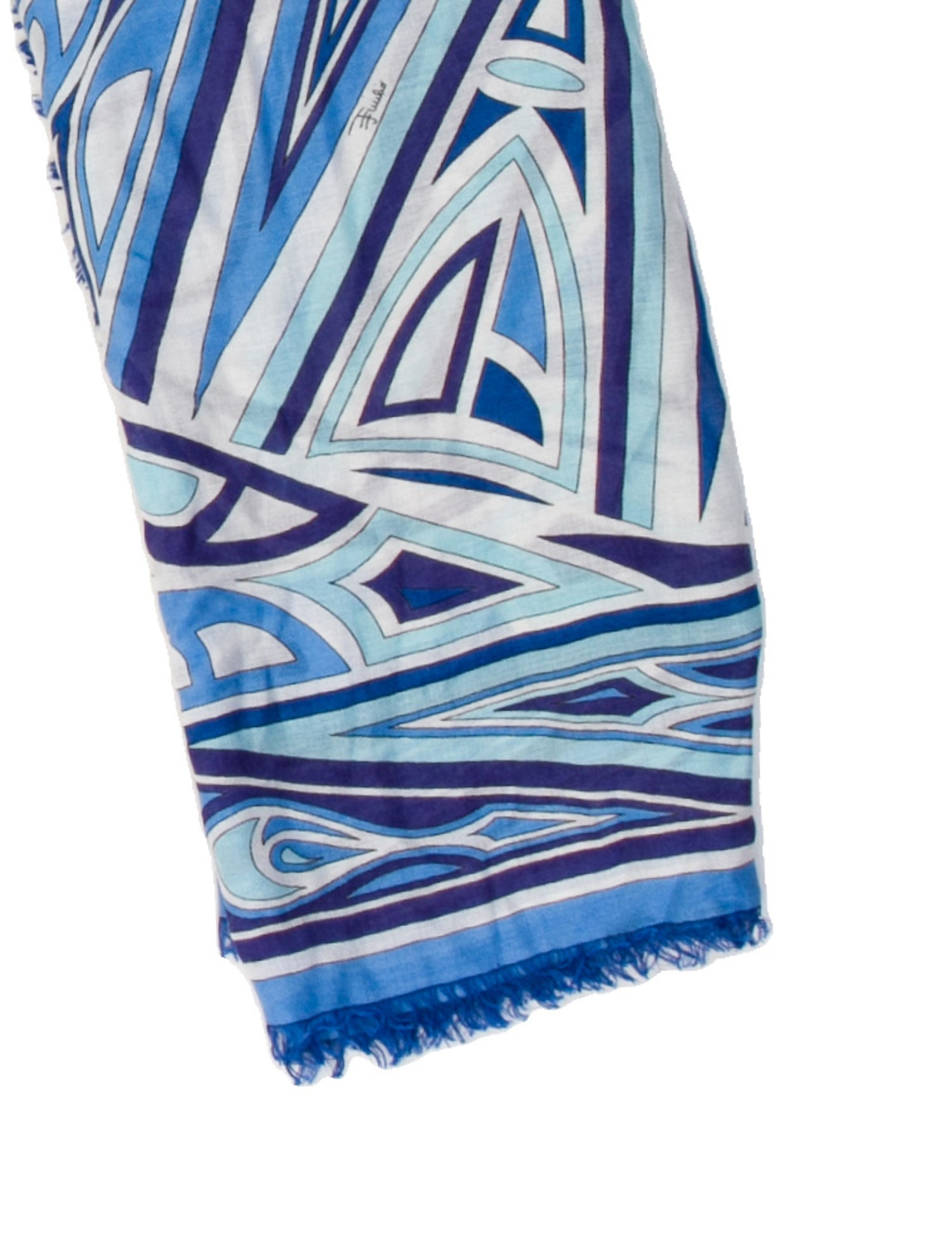 Emilio Pucci Cashmere Printed Scarf