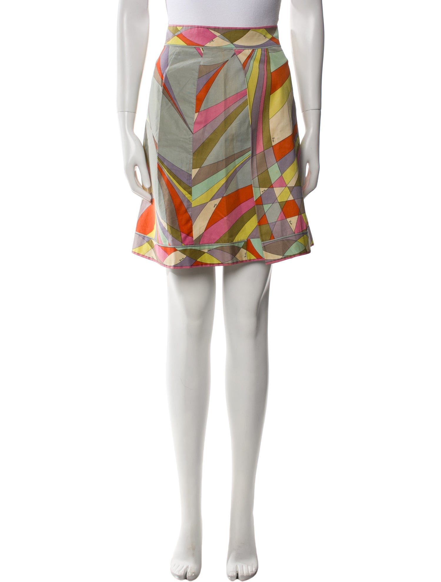 Emilio Pucci Vintage Knee-Length Skirt