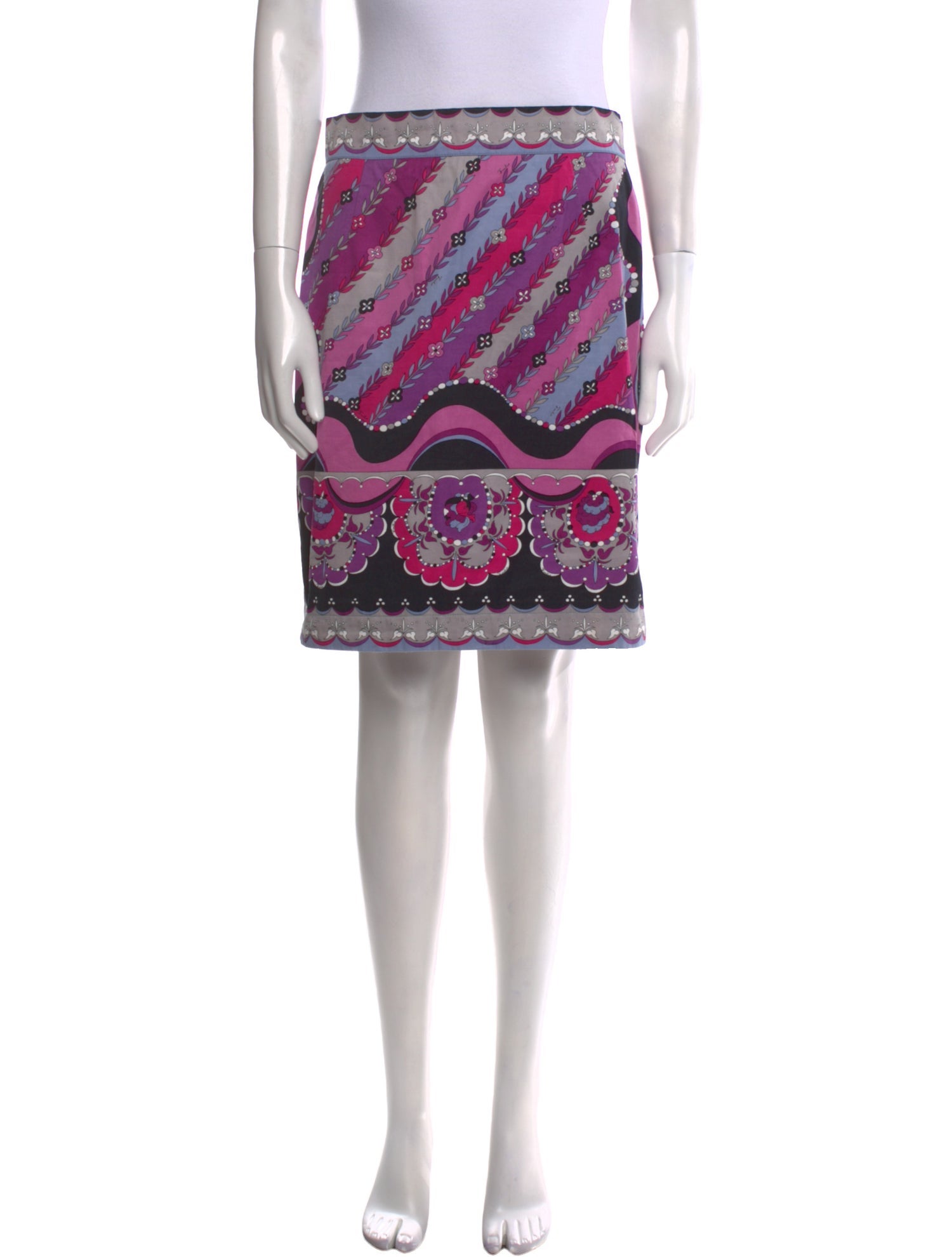 Emilio Pucci Vintage Knee-Length Skirt