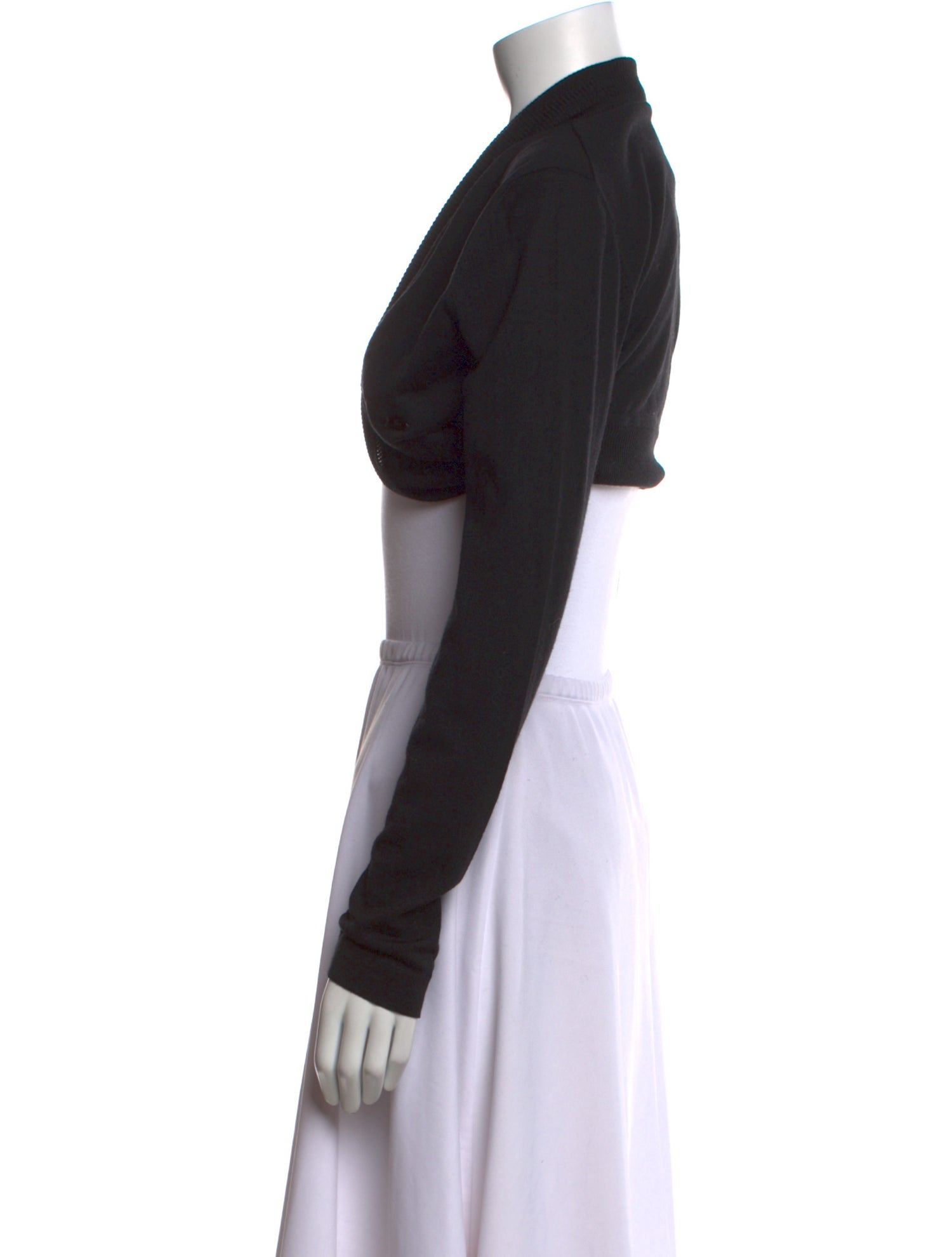 Emilio Pucci Virgin Wool Open Front Sweater