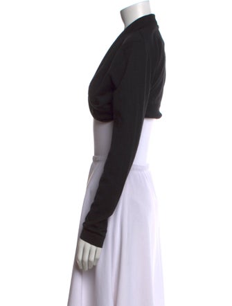 Emilio Pucci Virgin Wool Open Front Sweater