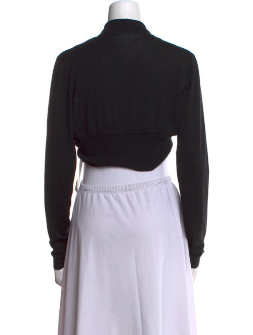 Emilio Pucci Virgin Wool Open Front Sweater